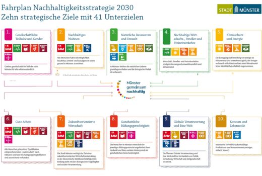 Beispiel für N-Strategie (Auszug) und N-Beirat der Stadt Münster/Westfalen